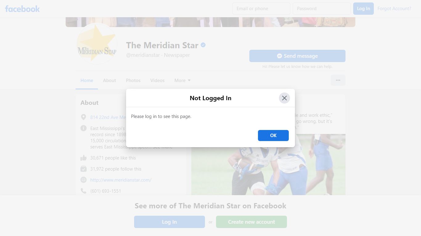 The Meridian Star - Home - Facebook